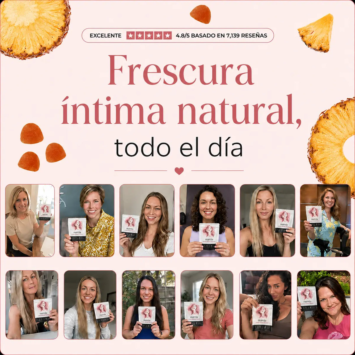 Nureia | Elimina el mal olor íntimo y equilibra el ph
