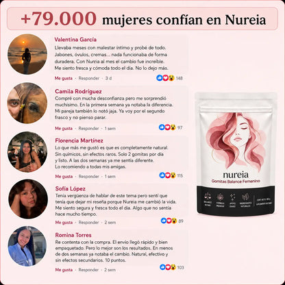 Nureia | Elimina el mal olor íntimo y equilibra el ph